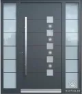 Тамбурная дверь со стеклом-30