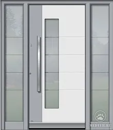 Тамбурная дверь со стеклом-47