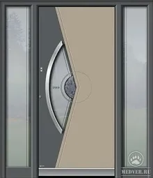 Тамбурная дверь со стеклом-37