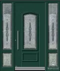 Тамбурная дверь со стеклом-58