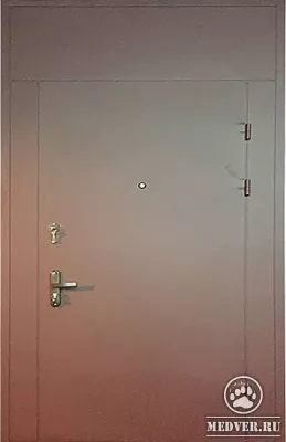 Тамбурная дверь с боковой и верхней вставкой-32