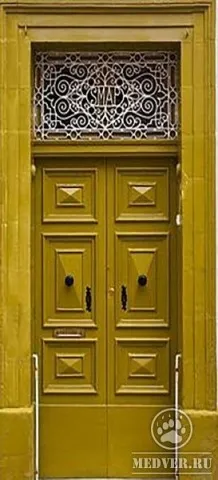 Металлическая дверь из массива сосны-167